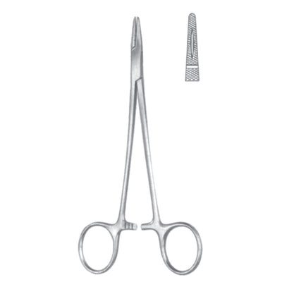 Crile-Wood Needle Holders Straight 15cm (I-005-15)