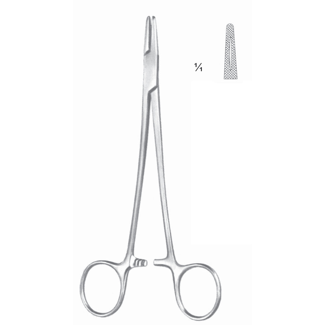 Mayo-Hegar Needle Holders Straight 16cm (I-009-16) by Dr. Frigz