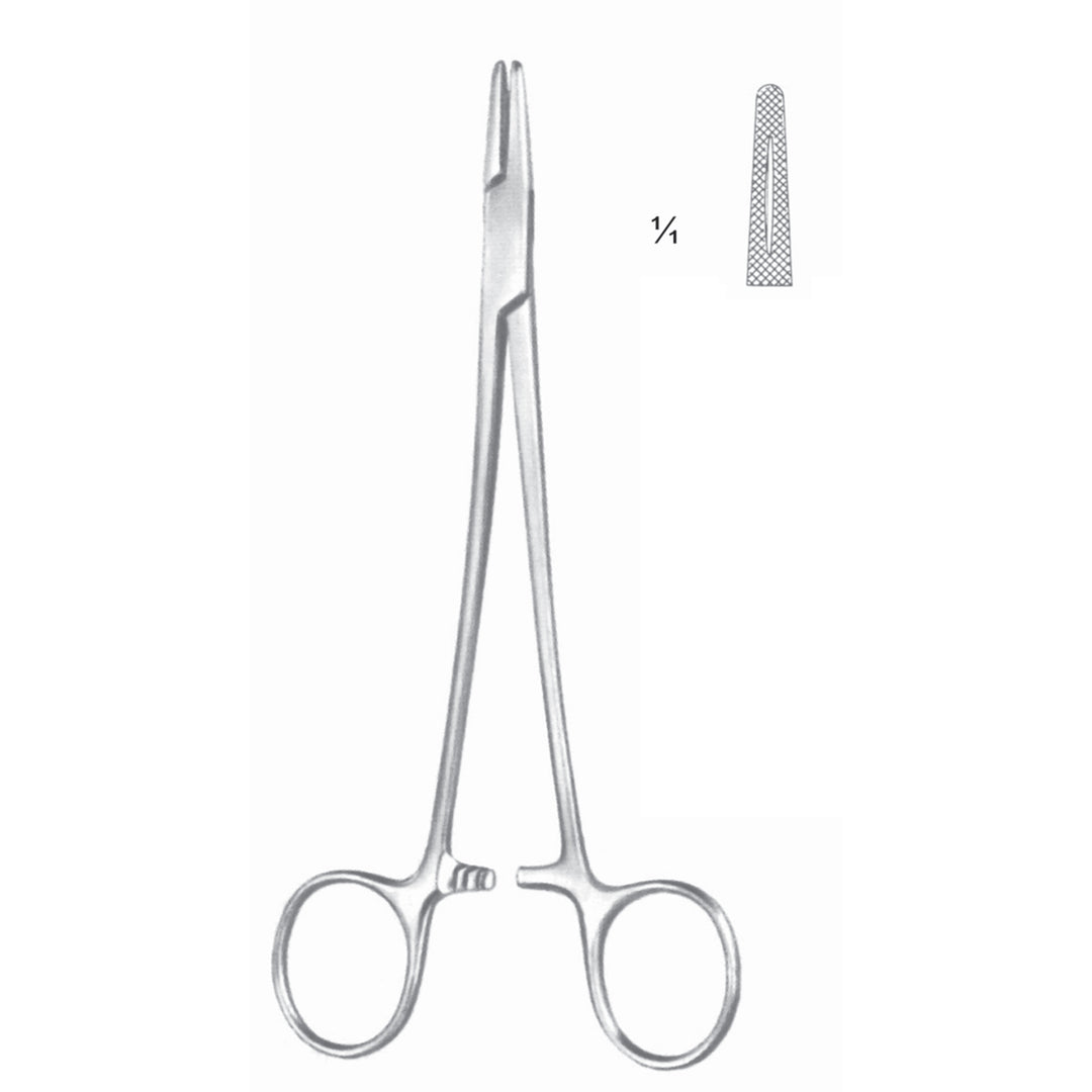 Mayo-Hegar Needle Holders Straight 18.5cm (I-010-18) by Dr. Frigz