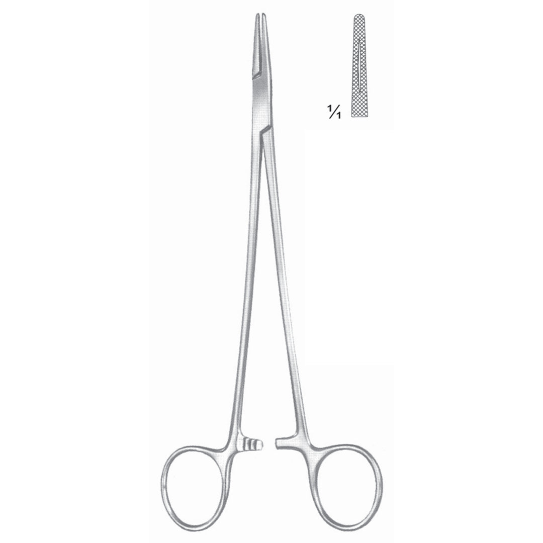 Mayo-Hegar Needle Holders Straight 16cm Slender Pattern (I-012-16) by Dr. Frigz