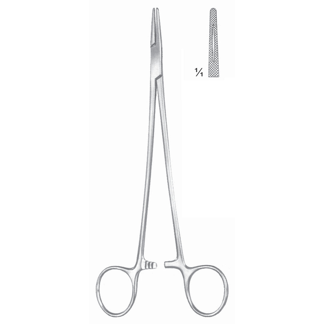 Mayo-Hegar Needle Holders Straight 20.5cm Slender Pattern (I-014-20) by Dr. Frigz