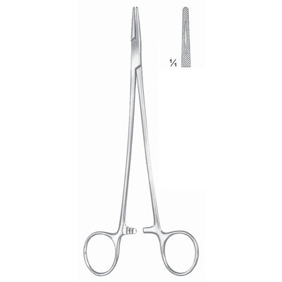 Mayo-Hegar Needle Holders Straight 20.5cm Slender Pattern (I-014-20)