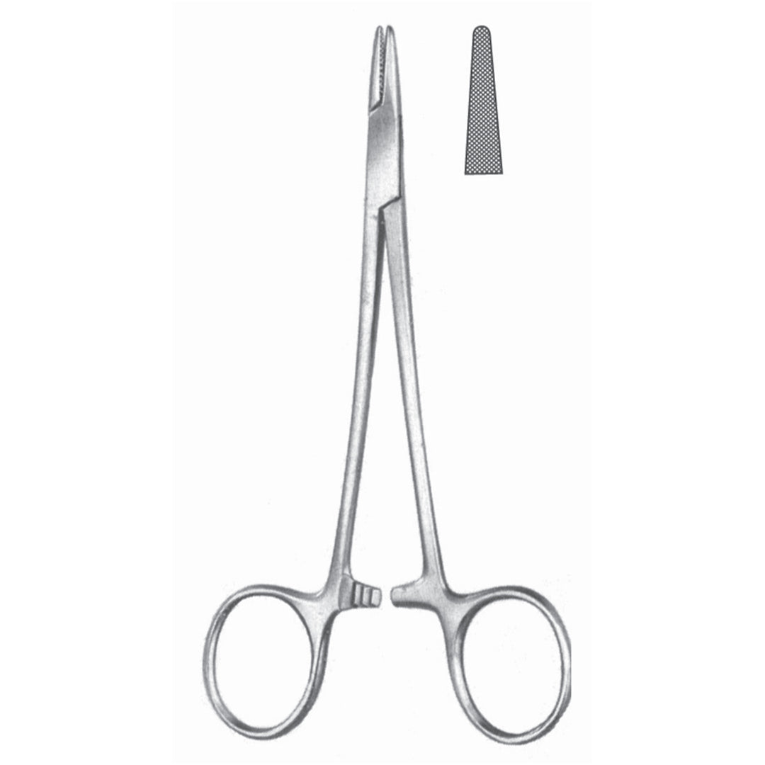 Hegar-Baumgartner Needle Holders Straight 14cm (I-015-14) by Dr. Frigz