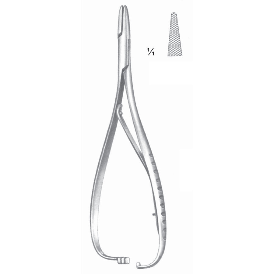 Mathieu Needle Holders Straight 14cm (I-016-14) by Dr. Frigz
