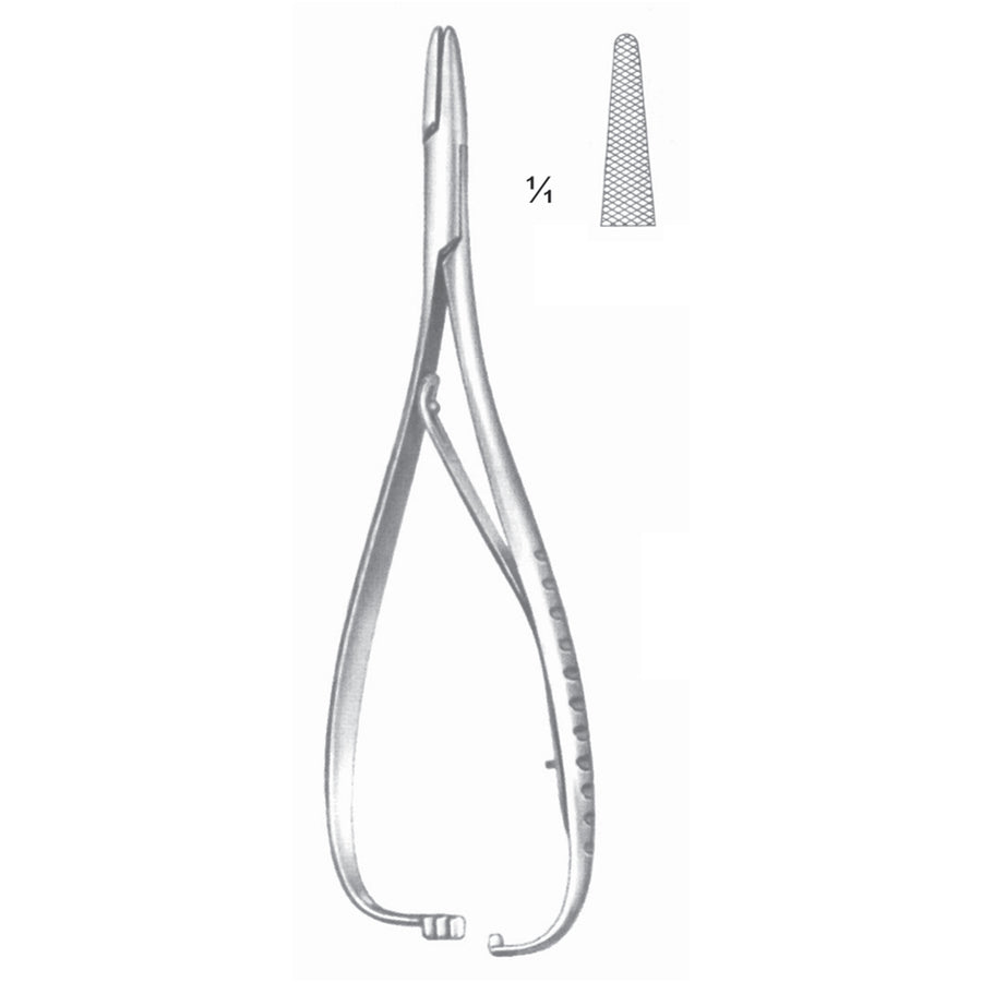 Mathieu Needle Holders Straight 17cm (I-017-17) by Dr. Frigz