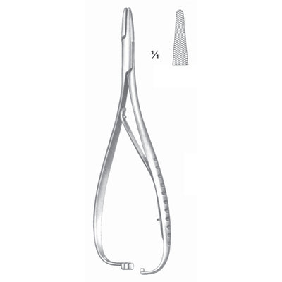 Mathieu Needle Holders Straight 17cm (I-017-17)