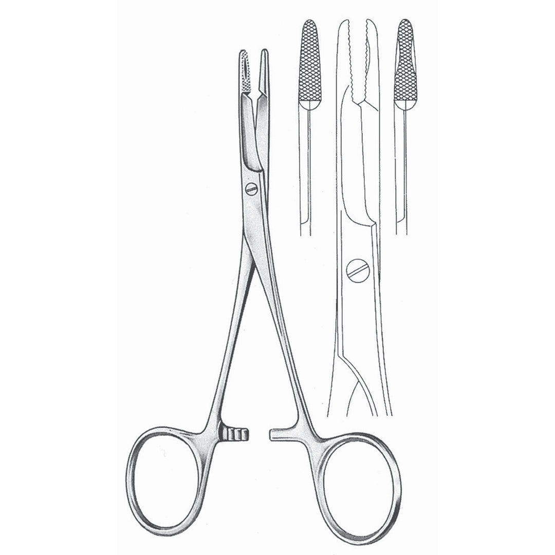 Olsen-Hegar Needle Holders Straight 11cm (I-026-11) by Dr. Frigz