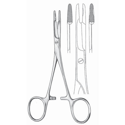 Olsen-Hegar Needle Holders Straight 14cm (I-027-14)