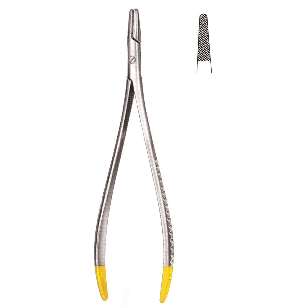 Langenbeck Needle Holders Straight Tc 18.5cm 0.5 mm (I-060-18Tc) by Dr. Frigz