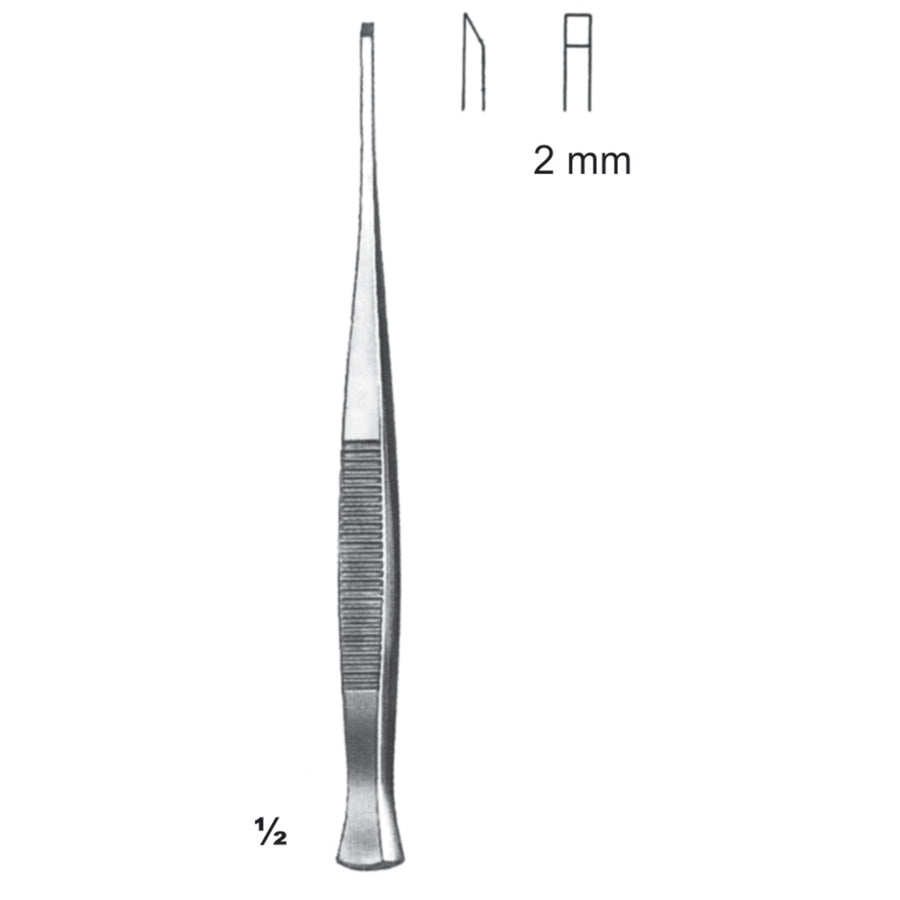 Partsch Chisels, Periosteal Elevators 13.5cm 2 mm (J-011-02) by Dr. Frigz