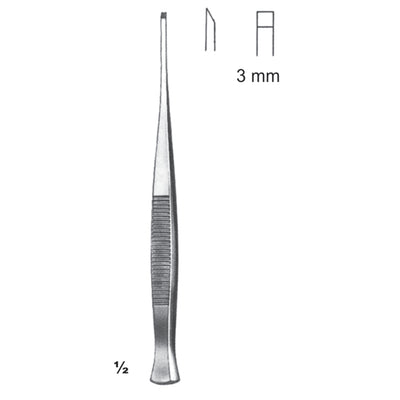 Partsch Chisels, Periosteal Elevators 13.5cm 3 mm (J-012-03)