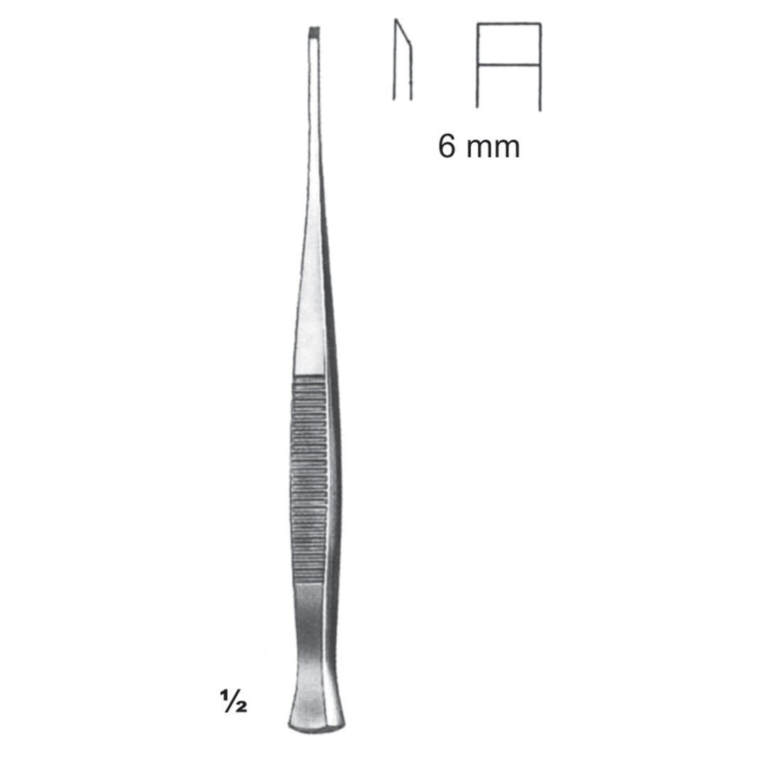 Partsch Chisels, Periosteal Elevators 13.5cm 6 mm (J-015-06) by Dr. Frigz