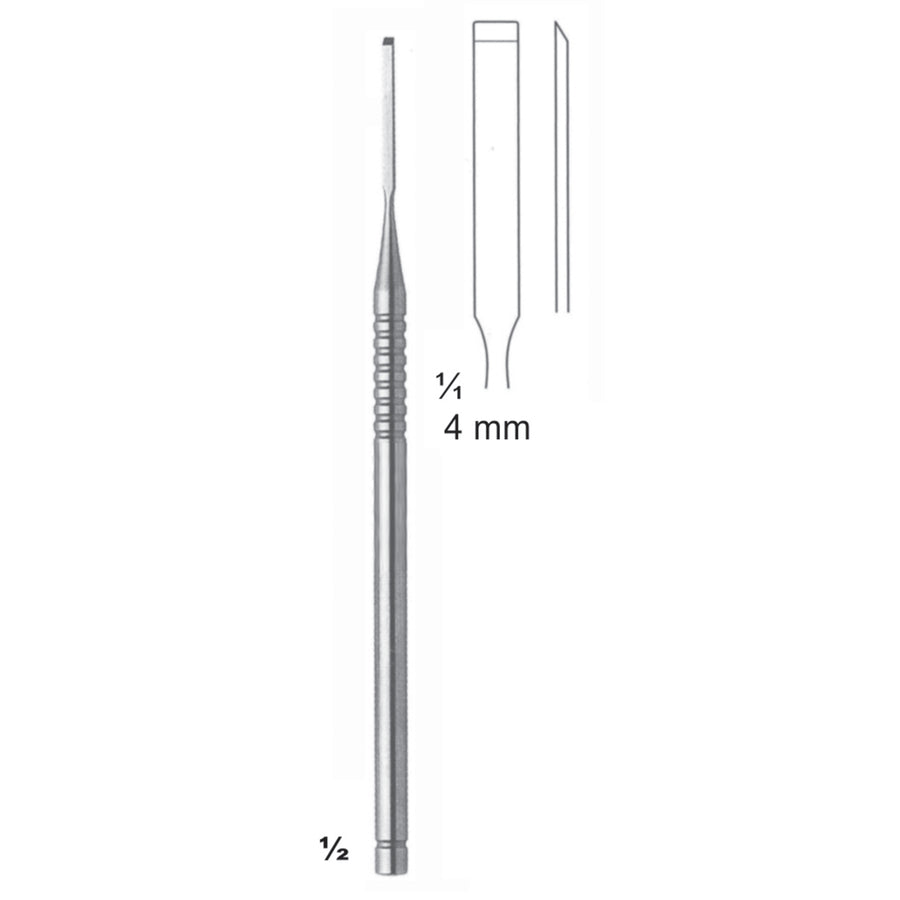 Buckley Chisels, Periosteal Elevators 16cm 4 mm (J-023-04) by Dr. Frigz