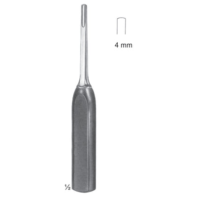 Mini-Lexer Chisels, Periosteal Elevators 18cm 4 mm (J-032-04)
