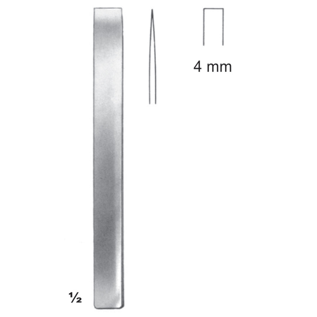 Lambotte, Mini Chisels, Periosteal Elevators 12.5cm 4 mm (J-039-04) by Dr. Frigz