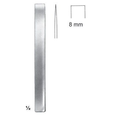 Lambotte, Mini Chisels, Periosteal Elevators 12.5cm 8 mm (J-041-08) by Dr. Frigz