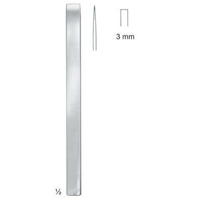 Lambotte, Mini Chisels, Periosteal Elevators 17cm 3 mm (J-045-03) by Dr. Frigz