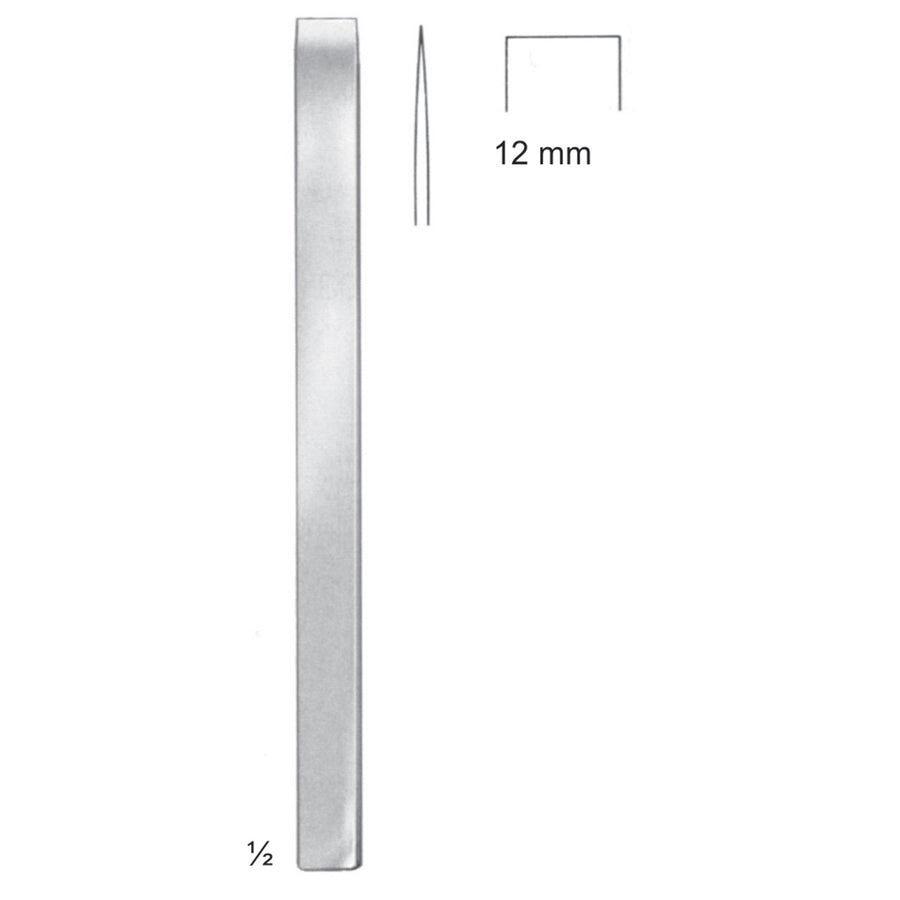 Lambotte, Mini Chisels, Periosteal Elevators 17cm 12 mm (J-050-12) by Dr. Frigz