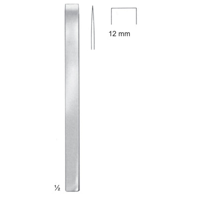 Lambotte, Mini Chisels, Periosteal Elevators 17cm 12 mm (J-050-12) by Dr. Frigz