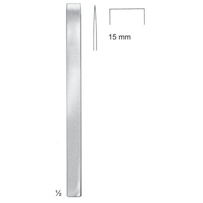 Lambotte, Mini Chisels, Periosteal Elevators 17cm 15 mm (J-051-15)