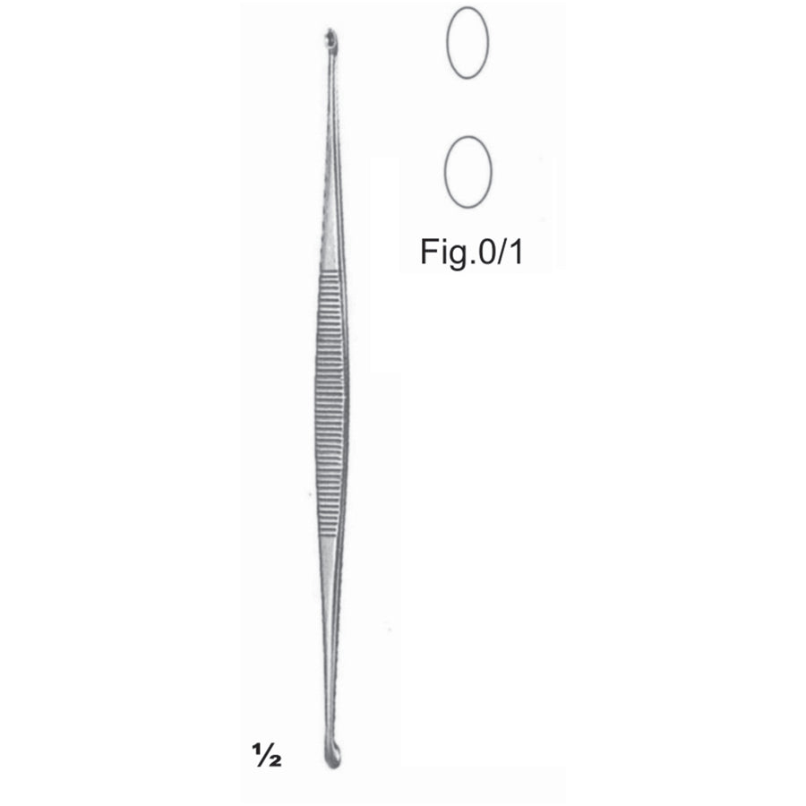 Williger Chisels, Periosteal Elevators 13.5cm Fig 0/1 (J-062-01) by Dr. Frigz