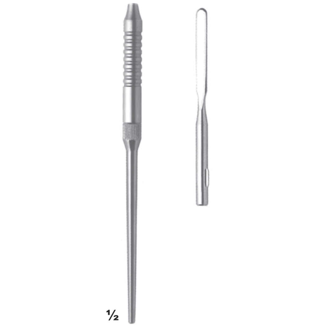 Chisels, Periosteal Elevators Straight, Wide No 2 (J-085-02) by Dr. Frigz