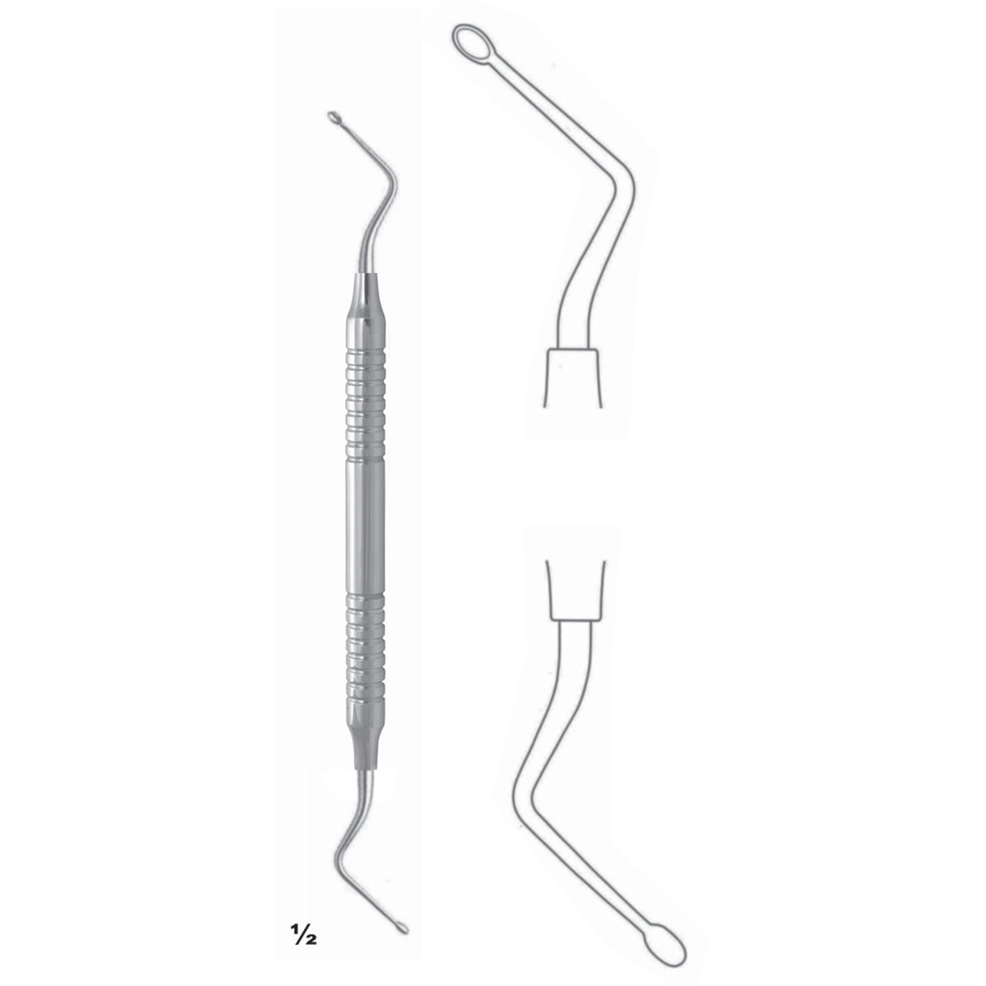 Hemingway Chisels, Periosteal Elevators 17cm Fig 3/3 (J-093-03) by Dr. Frigz