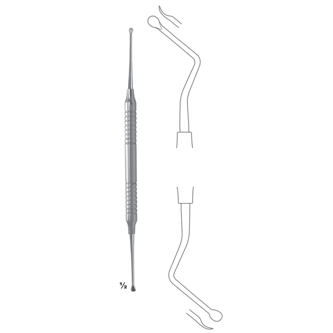 Miller-Colburn Chisels, Periosteal Elevators 19cm Fig 3 (J-098-03) by Dr. Frigz