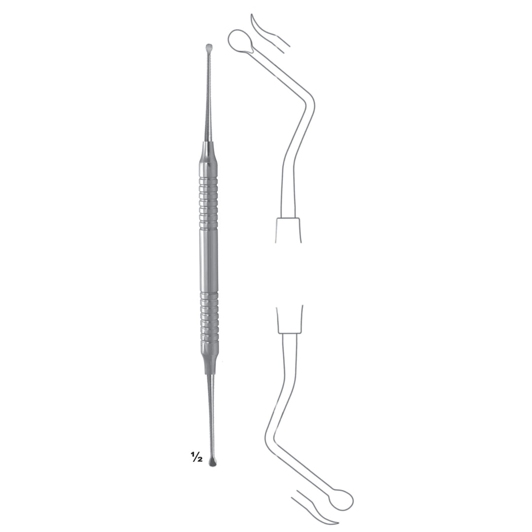 Miller-Colburn Chisels, Periosteal Elevators 19cm Fig 4 (J-099-04) by Dr. Frigz