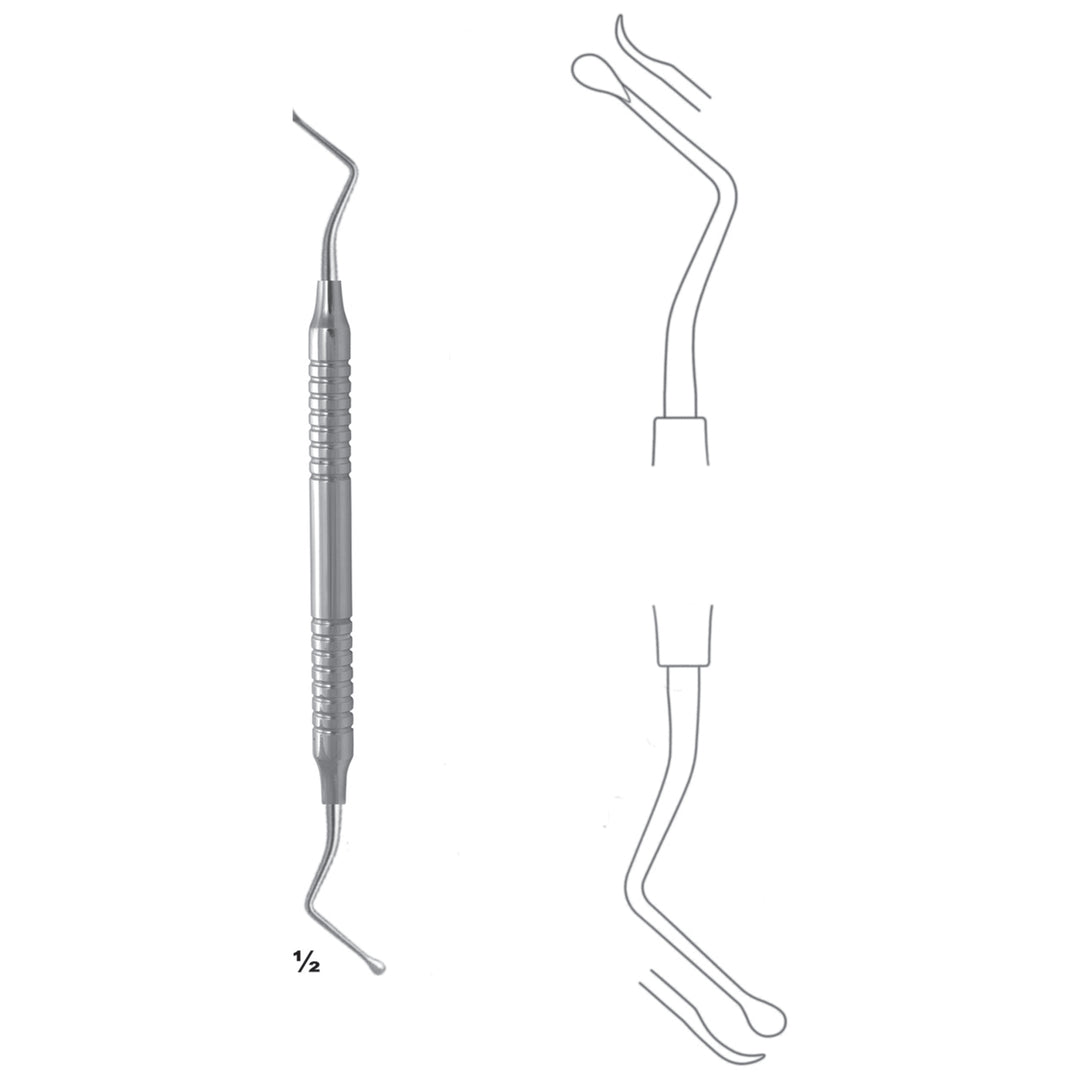 Lucas-Frigz Chisels, Periosteal Elevators 17.5cm Fig 1/1 (J-101-11) by Dr. Frigz