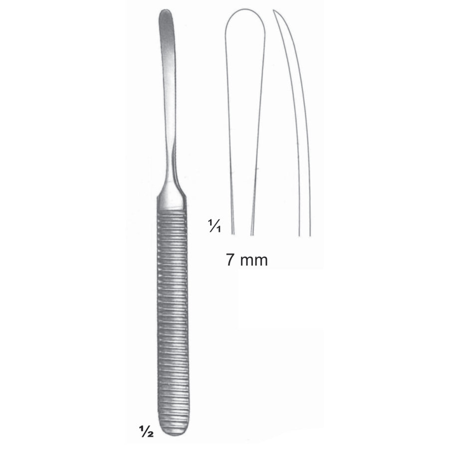 Williger Chisels, Periosteal Elevators 16cm 7 mm (J-107-07) by Dr. Frigz