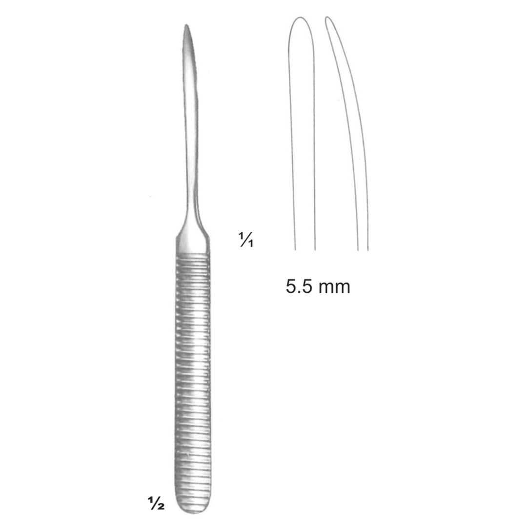 Williger Chisels, Periosteal Elevators 16cm 5.5 mm (J-109-16) by Dr. Frigz