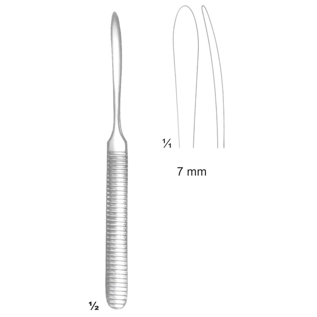 Williger Chisels, Periosteal Elevators 17cm 7 mm (J-110-17) by Dr. Frigz