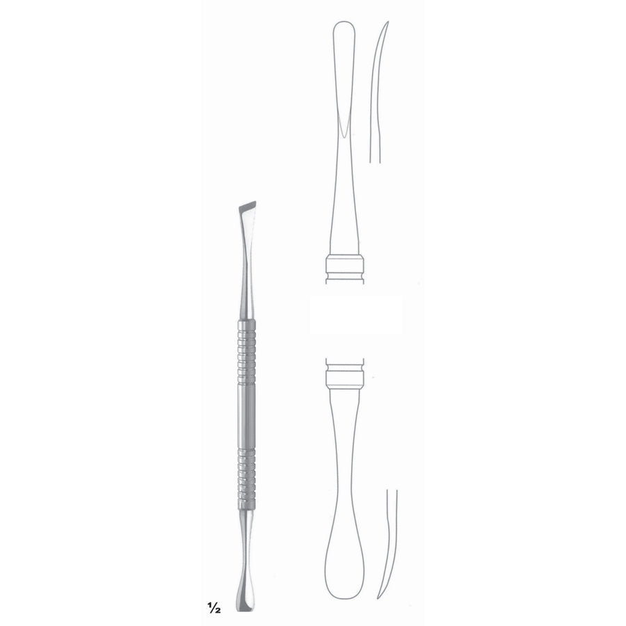 Molt Chisels, Periosteal Elevators 18cm Fig 854 (J-113-18) by Dr. Frigz