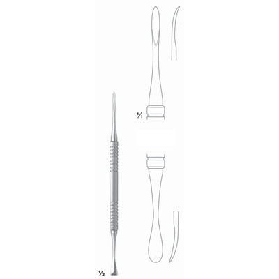 Alijberg Chisels, Periosteal Elevators 18cm (J-114-18) by Dr. Frigz
