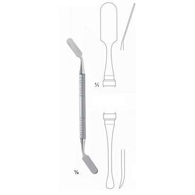 Prichard Chisels, Periosteal Elevators 17cm Micro Retractor (J-116-17) by Dr. Frigz