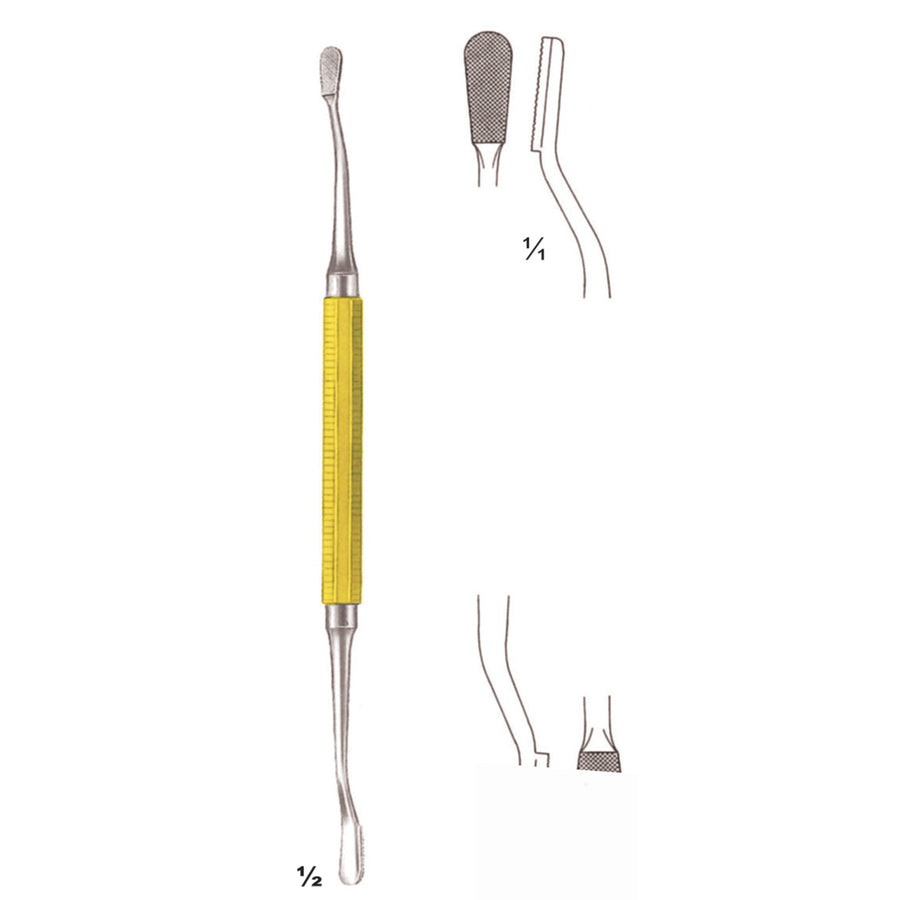 Miller Chisels, Periosteal Elevators Tc 19cm (J-130-19Tc) by Dr. Frigz