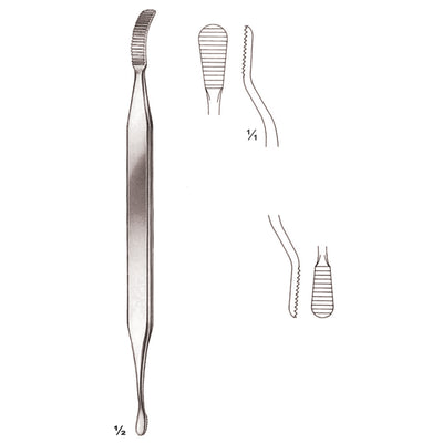 Seldin Chisels, Periosteal Elevators 18cm Fig 11 (J-131-18)