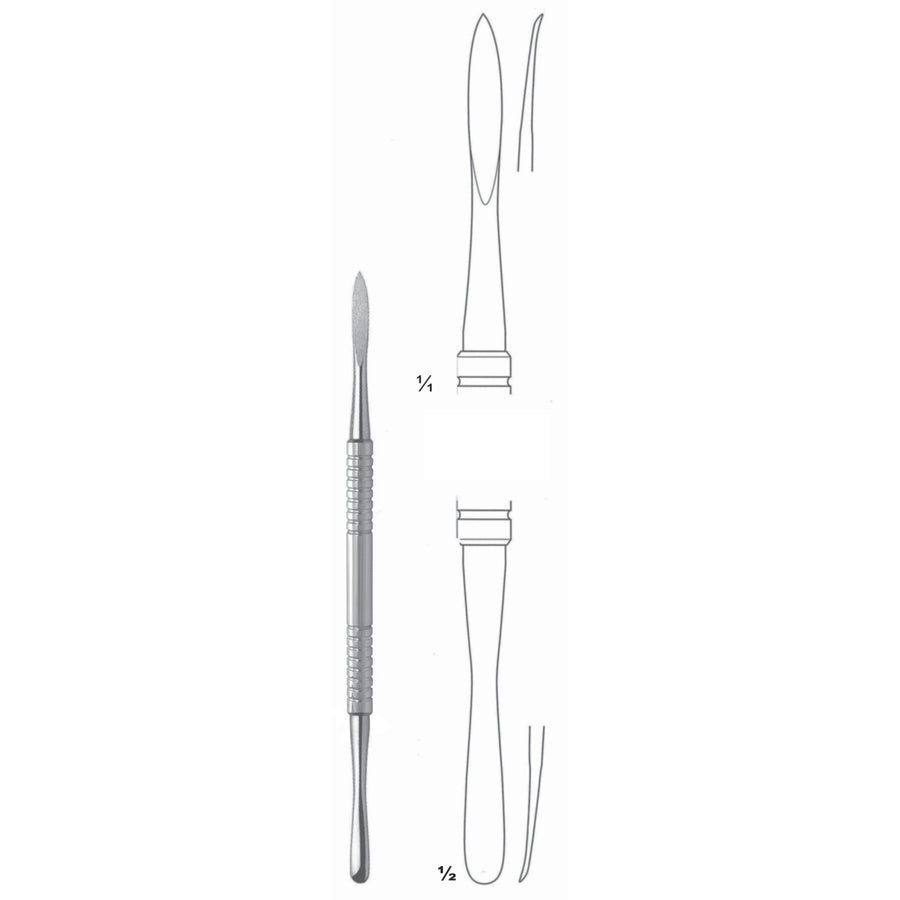 Chisels, Periosteal Elevators 18cm Ohl (J-134-18) by Dr. Frigz