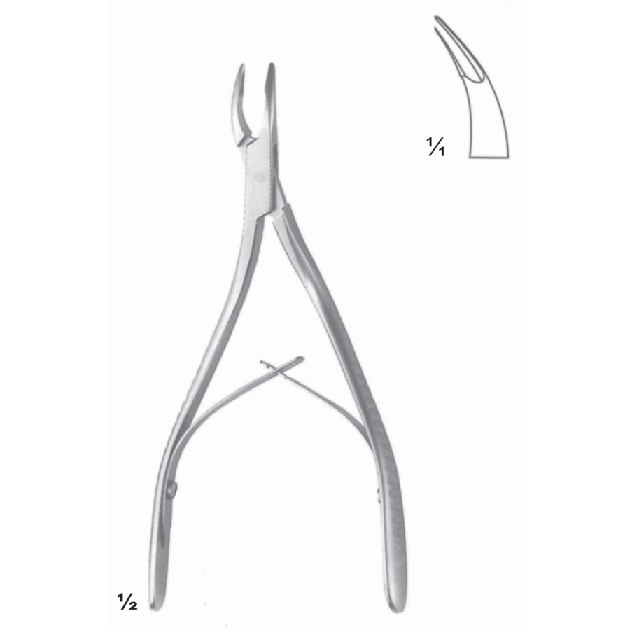 Friedmann-Micro Chisels, Periosteal Elevators Curved 14.5cm S Shape 30 Degrees (J-157-14) by Dr. Frigz