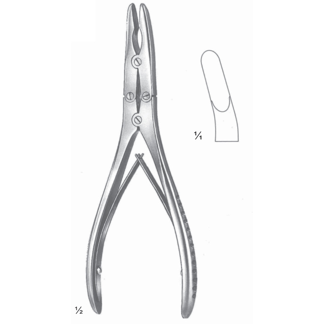 Ruskin Chisels, Periosteal Elevators Curved 19cm (J-163-19) by Dr. Frigz