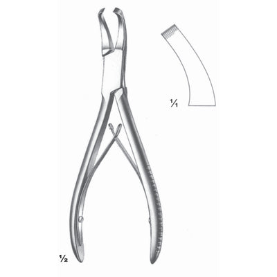 Cleveland Chisels, Periosteal Elevators Curved 16cm (J-166-16)