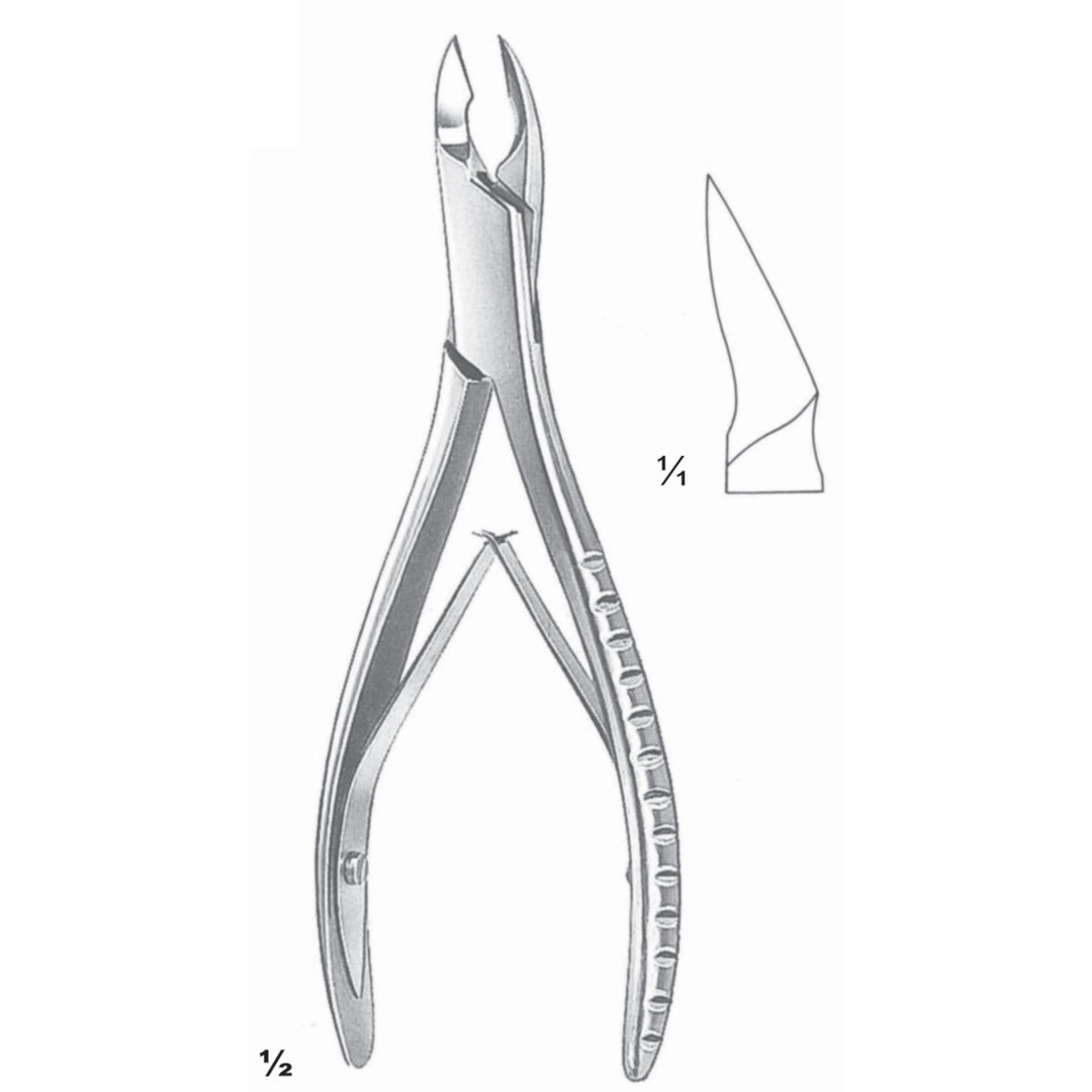 Cleveland Chisels, Periosteal Elevators Curved 17cm (J-167-17) by Dr. Frigz