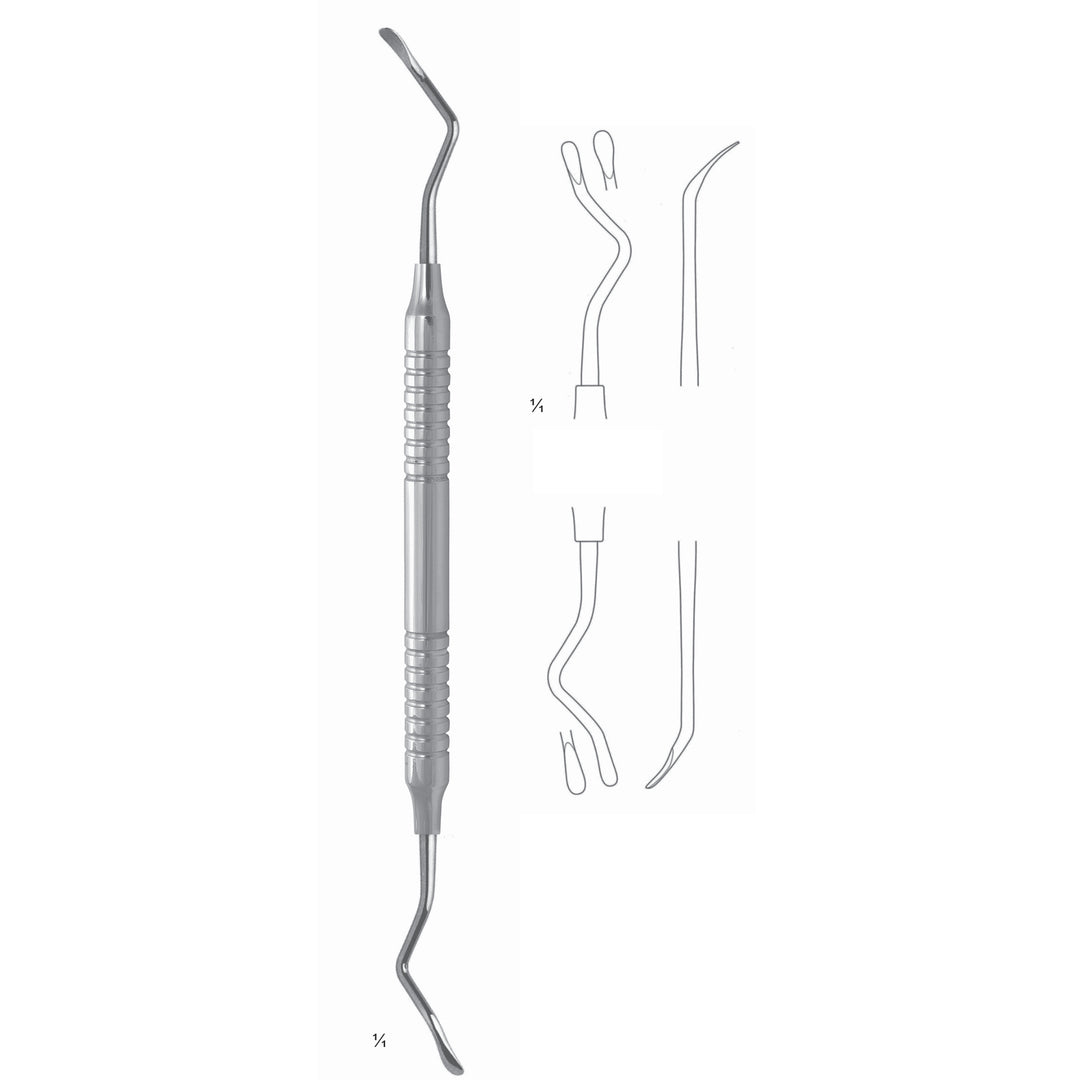 Korner/Westermann Bone Instruments 19cm Fig 1 (L-001-01) by Dr. Frigz