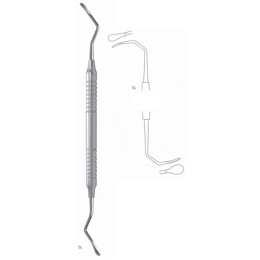 Korner/Westermann Bone Instruments 17cm Fig 4 (L-004-04) by Dr. Frigz