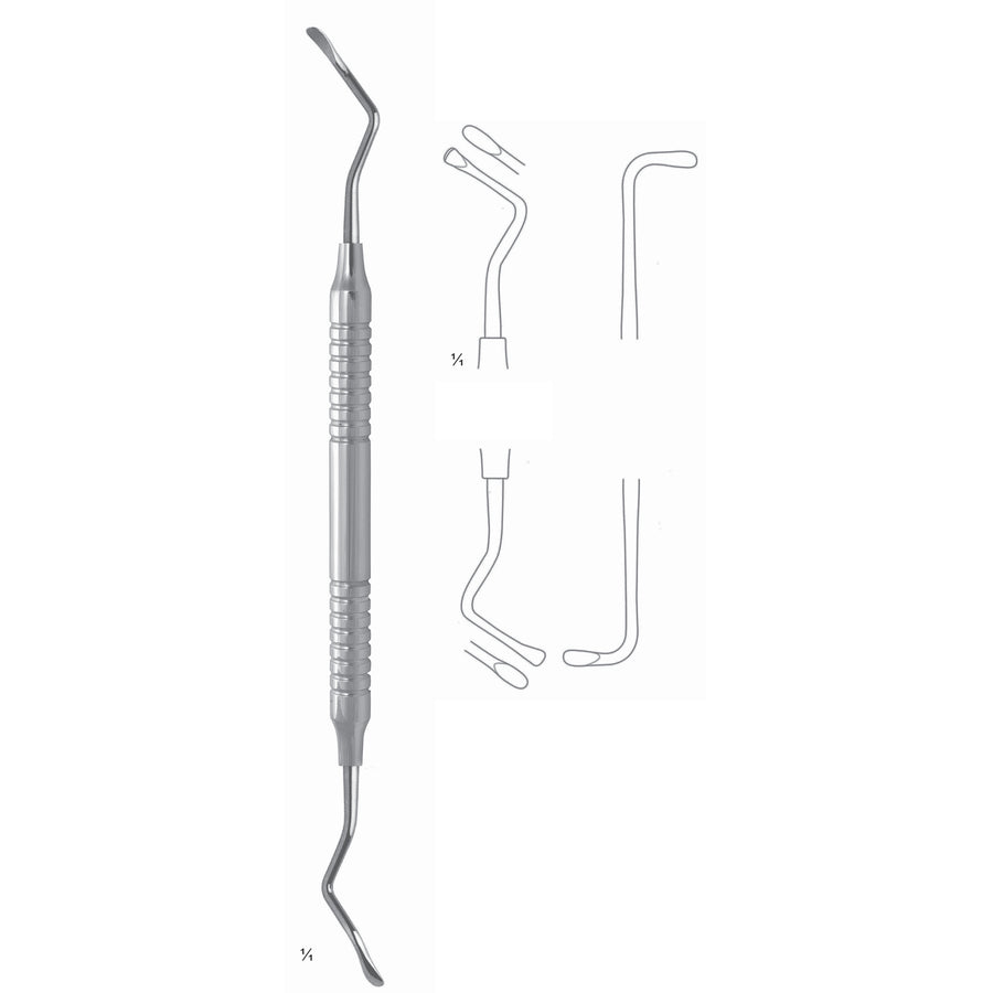 Korner/Westermann Bone Instruments 18cm Fig 5 (L-005-05) by Dr. Frigz