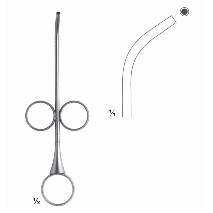 Bone Instruments Curved Fig 01 2,5/3,5 mm (L-020-01) by Dr. Frigz