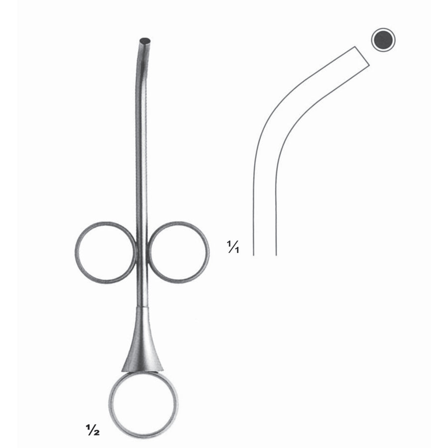 Bone Instruments Curved Fig 02 3,5/4,5 mm (L-021-02) by Dr. Frigz