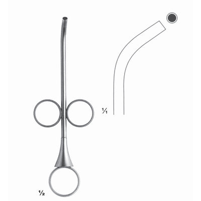 Bone Instruments Curved Fig 02 3,5/4,5 mm (L-021-02)