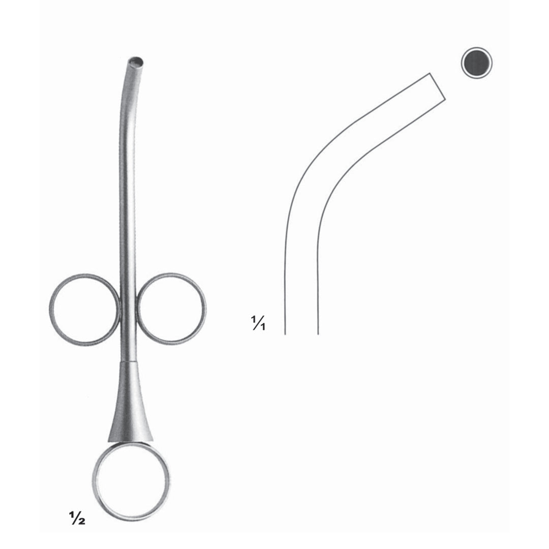 Bone Instruments Curved Fig 03 4,5/5,5 mm (L-022-03) by Dr. Frigz